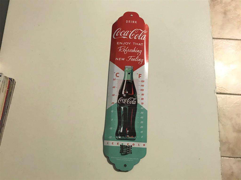 Coca Cola porta termometro
